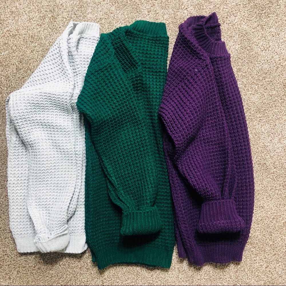 Boohoo LOT of 3 sweater size M